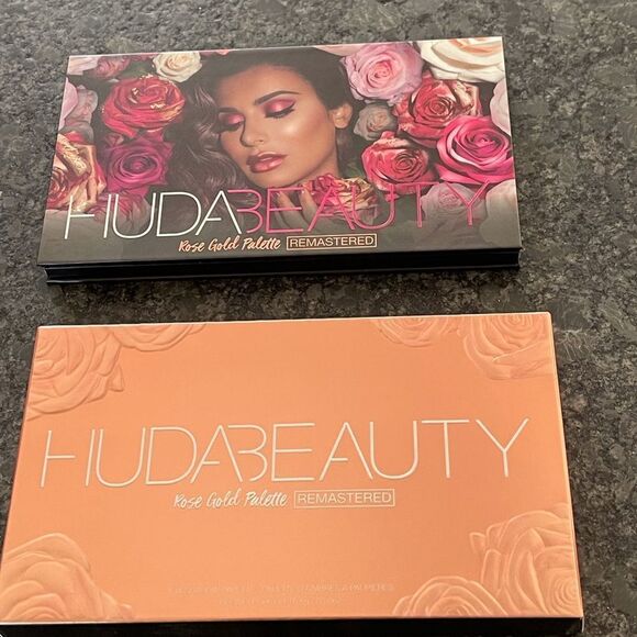 Huda Rose Gold Remastered Eyeshadow Palette revised collection necessary colors - Picture 8 of 10